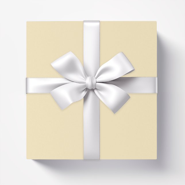 Papier Cadeau Bbeige blonde solide (Créateur téléchargé)