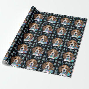 Papier Cadeau Beagle