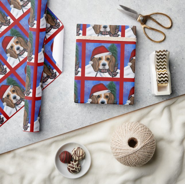 Papier Cadeau Beagle (Artisanat)