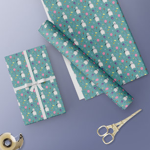 Papier Cadeau Bear polaire mignonne fête d'anniversaire