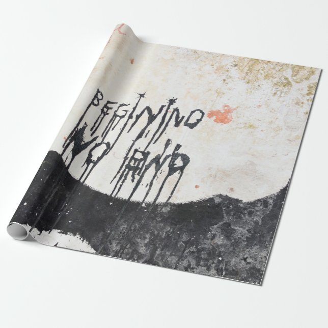 Papier Cadeau Beatles ashram (Déroulé)