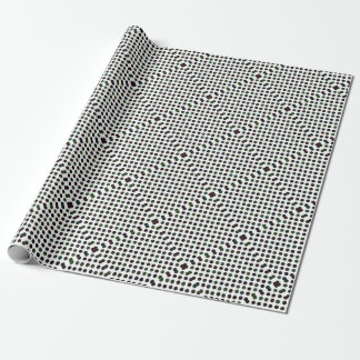Papier Cadeau Beau motif de points XIII