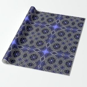 Papier Cadeau Beau Motif mandala violet