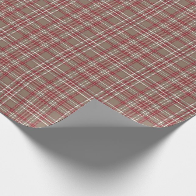 Papier Cadeau Beau Noël Cabine (Coin)