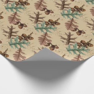 Papier Cadeau Beau Noël Cosy