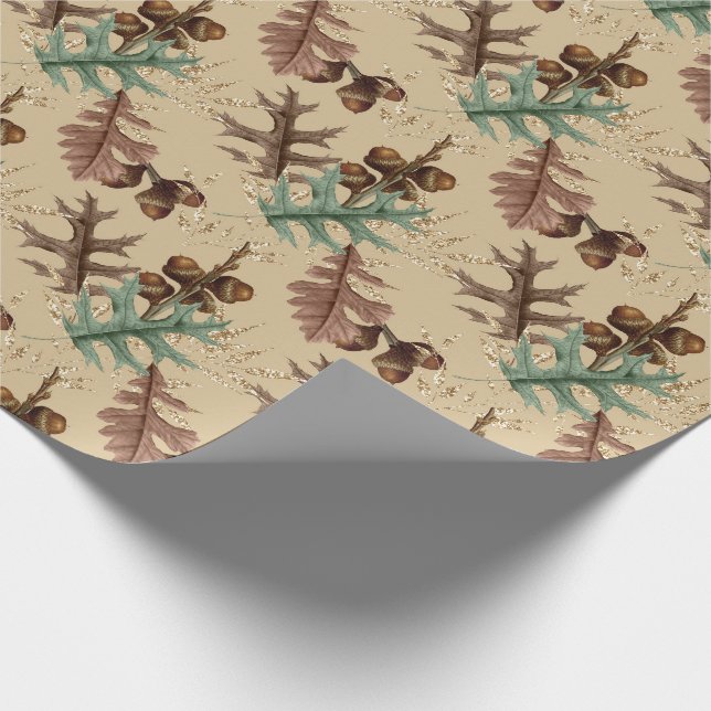 Papier Cadeau Beau Noël Cosy (Coin)