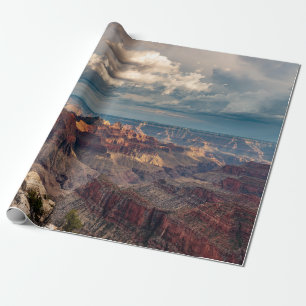 PAPIER CADEAU BEAU PAYSAGE DE LA MONTAGNE