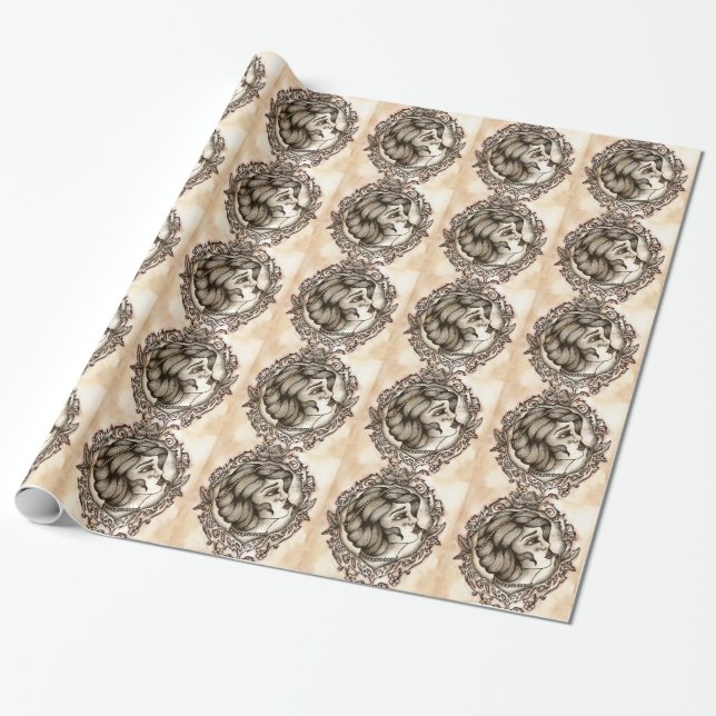 Papier Cadeau Beauté (Déroulé)