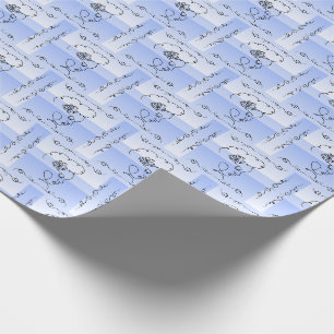 Papier Cadeau Beauté de la boucle : Rouleau d'emballage cadeau d
