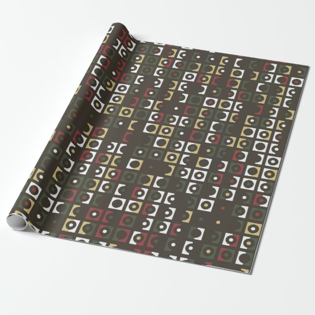 Papier Cadeau Beautiful geometric pattern design abstract, art,  (Déroulé)
