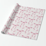 Papier Cadeau Bébé à ruban rose ou Baby Shower, fête d'anniversa<br><div class="desc">Élevez votre anniversaire avec cette décoration de fête à ruban bleu Coquette ! Ce design intemporel ajoute une touche d'élégance et de charme à tout événement, avec un ruban magnifiquement conçu orné de teintes bleues délicates. Cette collection est sûre d'impressionner vos invités et de créer des souvenirs durables et parfaite...</div>