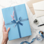 Papier Cadeau Bébé bleu ciel couleur solide<br><div class="desc">Cadeau Cadeau Enveloppement Papier Rouleau imprimé avec Baby Blue Sky Solid Color illustration de design d'art graphique et sélectionner la collection de produits par TheFabricSeal impression sur demande shop à Zazzle.com #ZazzleMade https://www.zazzle.com/store/thefabricseal TheFabricSeal ©️ Original. Bébé bleu est une teinte bleu clair plus un peu de blanc. C'est en fait...</div>