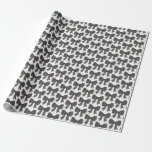 Papier Cadeau Bébé noir ou Fête des mariées, fête d'anniversaire<br><div class="desc">Élever votre anniversaire avec cette Coquette Black Bow Party Decor! Ce design intemporel ajoute une touche d'élégance et de charme à tout événement, avec un arc magnifiquement ouvragé orné de délicates teintes noires. Cette collection impressionne vos invités et crée des souvenirs durables et est parfaite pour ajouter un peu de...</div>