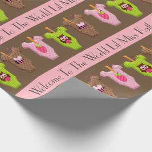 Papier Cadeau Bébé personnalisé