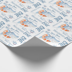 Papier Cadeau Requin Zazzle Fr