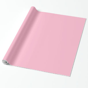 Papier Cadeau Bébé rose (couleur solide)