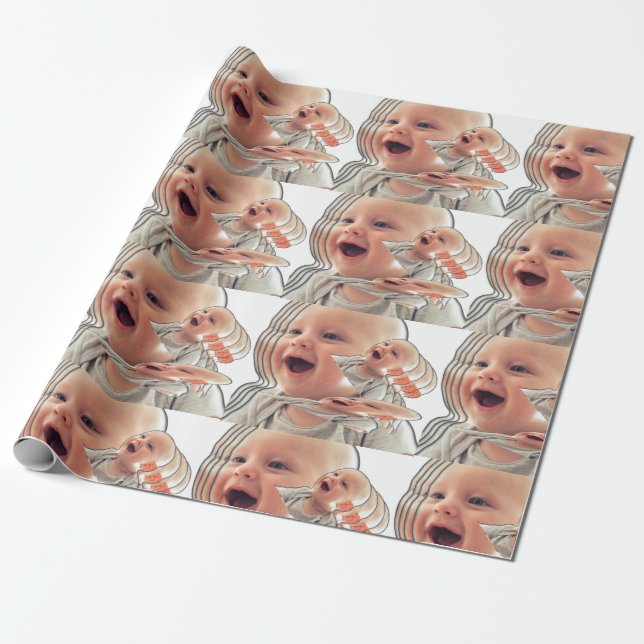 Papier Cadeau Bébés !!Papier à envelopper (Déroulé)