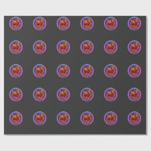 Papier Cadeau Bélier zodiacal ardent Bélier 2027