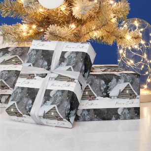 Papier Cadeau Belle aquarelle allemande vacances berger 