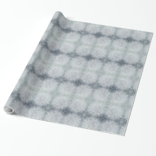 Papier Cadeau Belle conception de gel gris