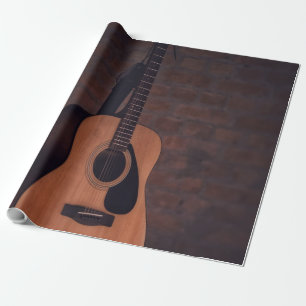 Papier Cadeau Belle guitare