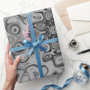 Papier Cadeau Belle Impression d'art de couleur de texture gris