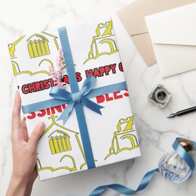 Papier Cadeau bénédiction de Dieu (Cadeaux)
