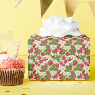 Papier Cadeau Berry & Pill Motif Pharmacy