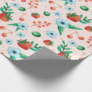 Papier Cadeau Berry Premier cadeau d'anniversaire