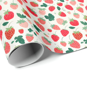 Papier Cadeau Berry Sweet Invitation d'anniversaire