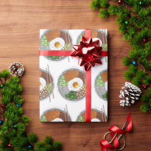 Papier Cadeau Bibimbap Cuisine coréenne Cuisine Cuisine Riz Egg 