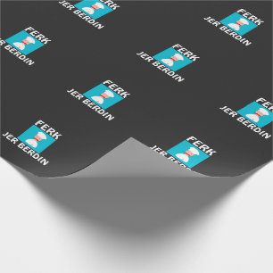 PAPIER CADEAU BIDEN FERK JER BERDIN CHRISTMAS