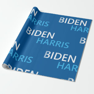 Papier Cadeau Biden Harris 2020 pour Président Élection États-Un