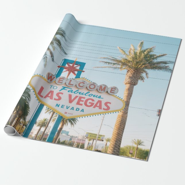 PAPIER CADEAU BIENVENUE À LAS VEGAS (Déroulé)