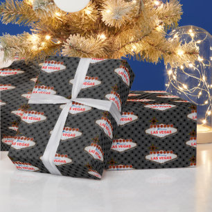 Papier Cadeau Bienvenue sur le panneau de l'enseigne Card Suits 