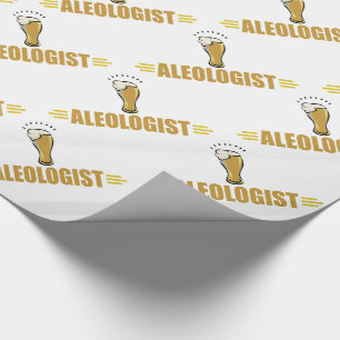 Papier Cadeau Bière Ale Drôle