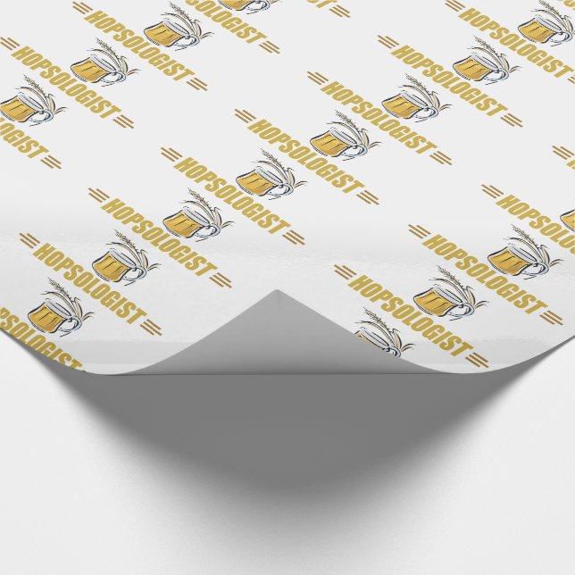 Papier Cadeau Biére Drôle (Coin)