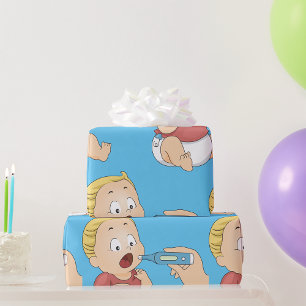 Papier Cadeau Bilan de la température du bébé Santé pédiatrique