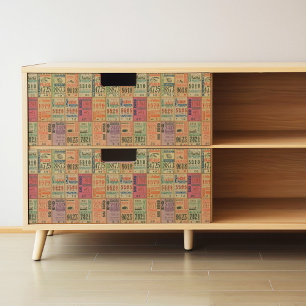 Papier Cadeau Billets Cheval vintages Découpage Ou Papier Collag