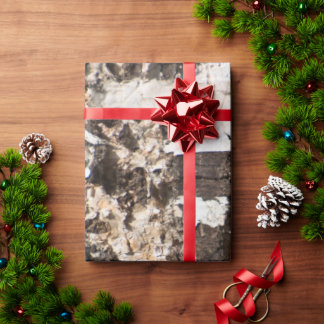 Papier Cadeau Birch bark pattern