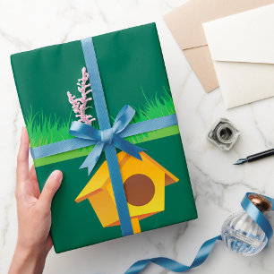 Papier Cadeau Bird House