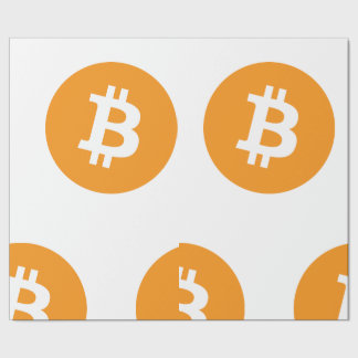 Papier Cadeau Bitcoin Thème Papier à envelopper