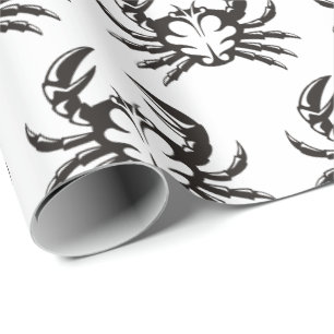 Papier Cadeau Black Crab