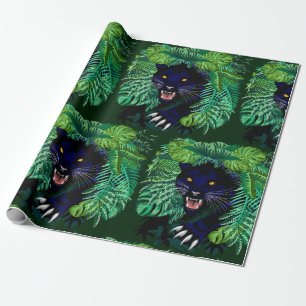 Papier Cadeau Black Panther Spirit of the Jungle