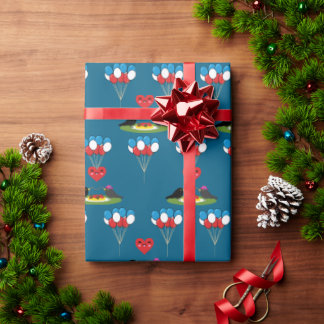 Papier Cadeau Blackbird's Spaghetti Meatballs Valentine's Date