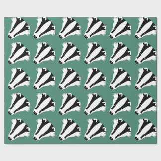 Papier Cadeau Blaireaux