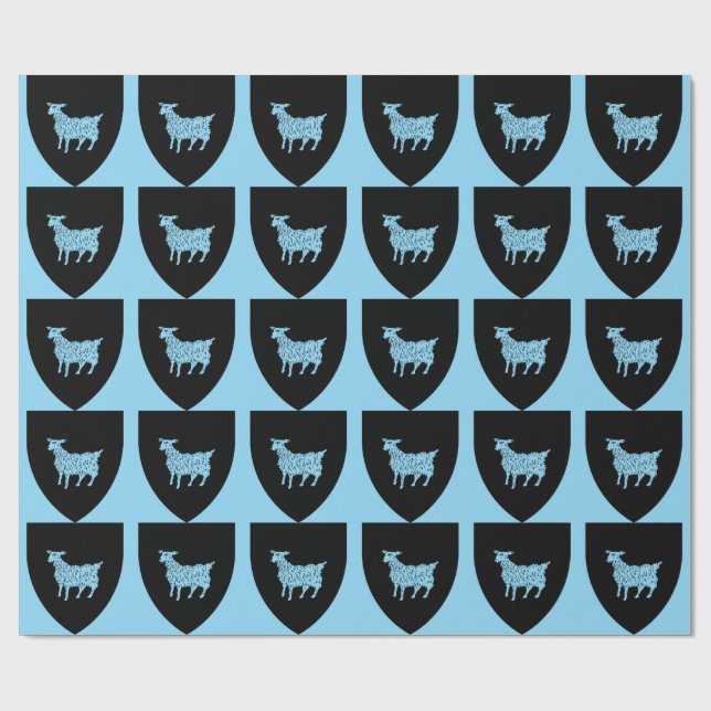 Papier Cadeau Blason de l'Istrie en Croatie (Plat)