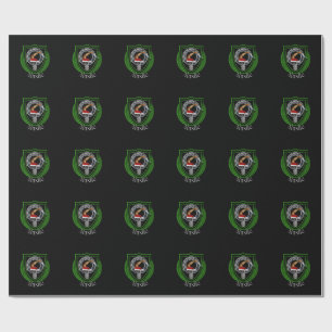Papier Cadeau Blason du clan écossais Ainslie