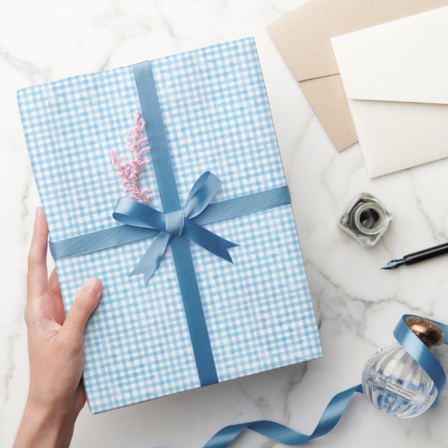 Papier Cadeau Bleu (Cadeaux)