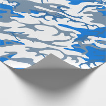 Bleu Camo d'eau glacée